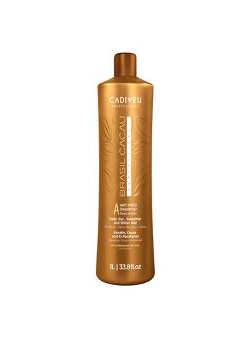 Anti Frizz Shampoo A 1L | Brasil Cacau